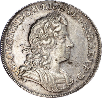 George I, ‘Roses and Plumes’ Halfcrown, 1720
