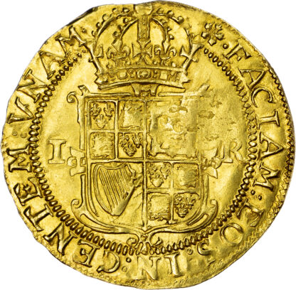 James I, Unite, Cinquefoil (1613-1615)