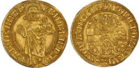 Germany, Brandenburg-Franconia, Friederich II (1486-1515), Goldgulden, 1512 - MS 63