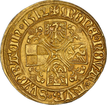 Germany, Brandenburg-Franconia, Friederich II (1486-1515), Goldgulden, 1512 - MS 63
