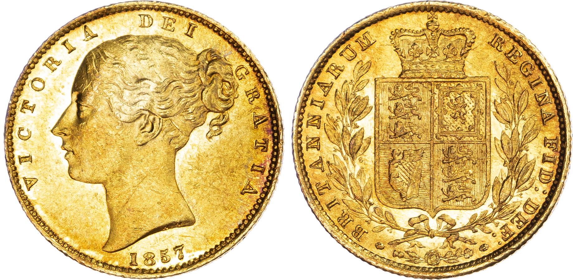 Victoria, Sovereign, 1857