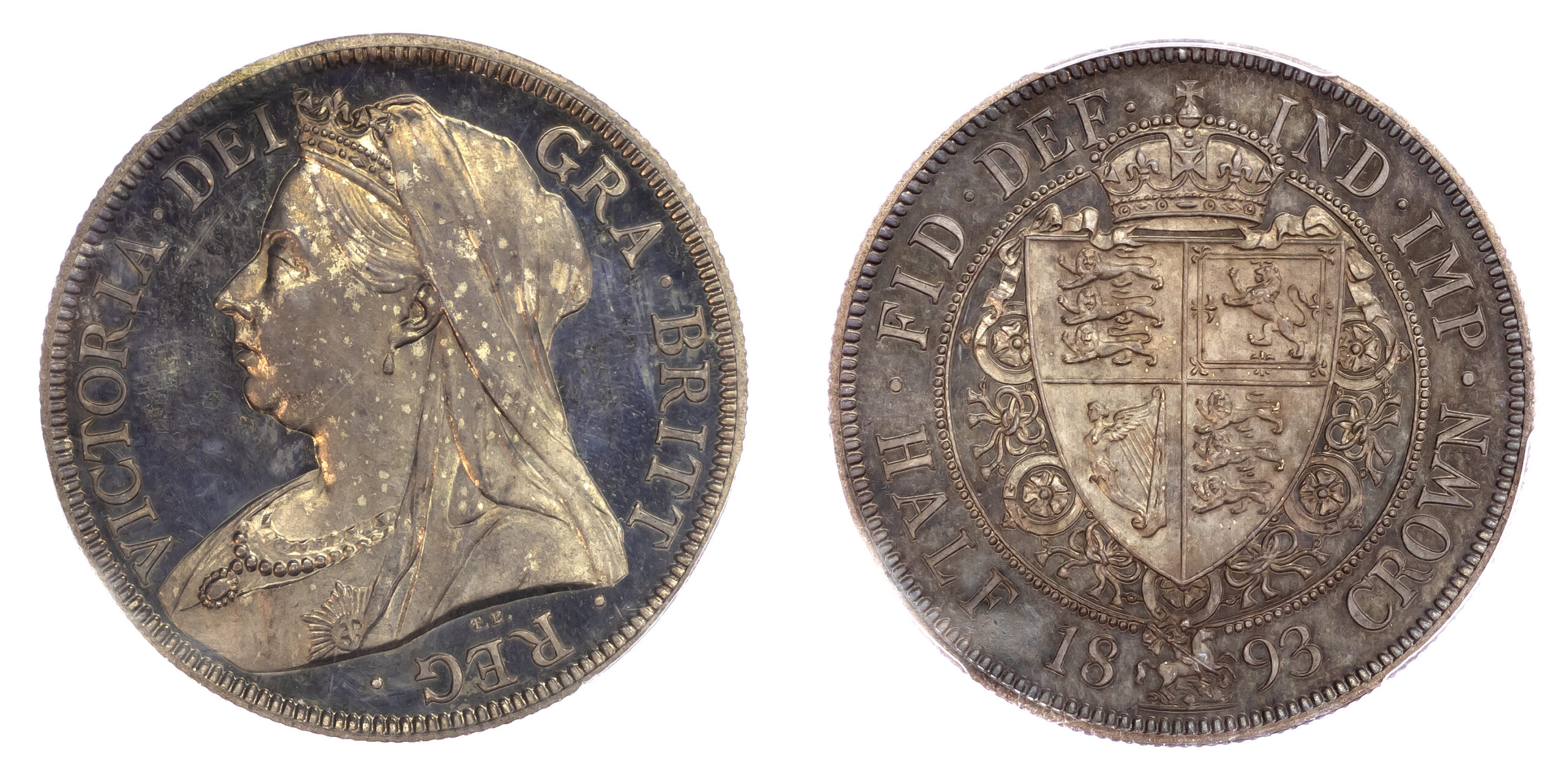 Victoria, Proof Halfcrown, 1893