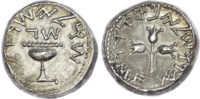 Judaea, First Revolt, Silver Shekel