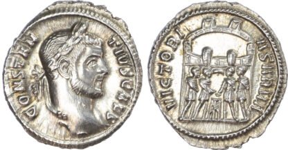 Constantius I as Caesar, Silver Argenteus