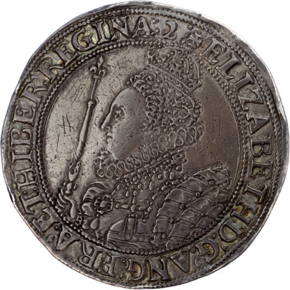 Elizabeth I, Crown, mm 2 (1602) - Well Struck!