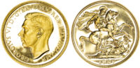 George VI, Proof Two Pounds, 1937