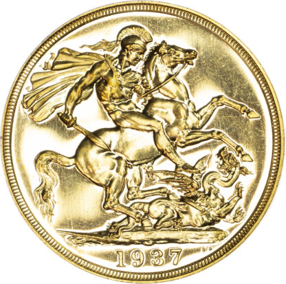 George VI, Proof Two Pounds, 1937