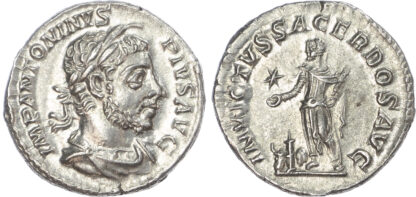 Elagabalus, Silver Denarius