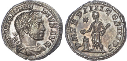 Elagabalus, Silver Denarius