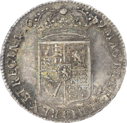 William and Mary, Halfcrown, 1689