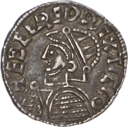 Aethelred II, Penny, Long Cross Type