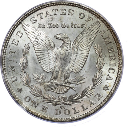 USA, silver Morgan Dollar, 1883, Carson City - MS 62