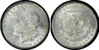 USA, silver Morgan Dollar, 1884, Carson City - GSA