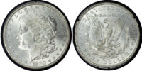 USA, silver Morgan Dollar, 1883, Carson City - GSA