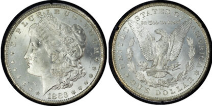 USA, silver Morgan Dollar, 1883, Carson City - GSA