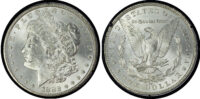USA, silver Morgan Dollar, 1882, Carson City - GSA