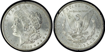 USA, silver Morgan Dollar, 1882, Carson City - GSA