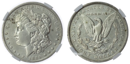 USA, silver Morgan Dollar, 1895, New Orleans - VF Details