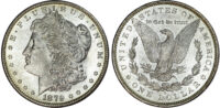 USA, silver Morgan Dollar, 1879, San Francisco, 3rd reverse