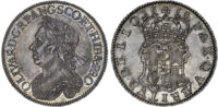 1658 Oliver Cromwell Halfcrown - Choice