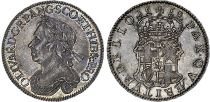 1658 Oliver Cromwell Halfcrown - Choice