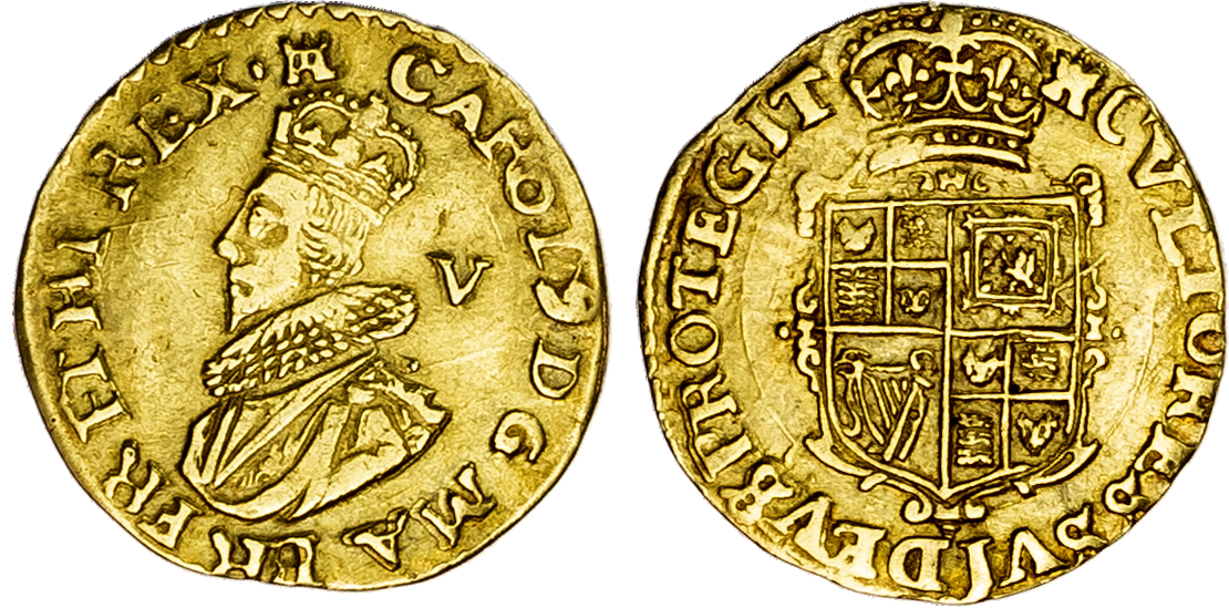 Charles I Gold Crown S2711