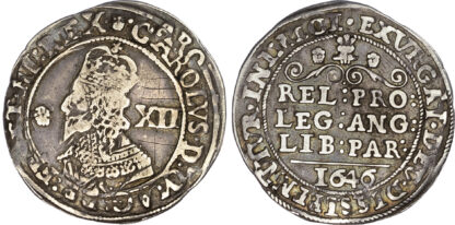 1646 Charles I Shilling Bridgnorth on Severn