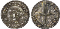 Aethelred II Silver Penny Rochester - Superb