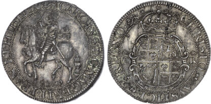 Charles I York Halfcrown - Exceptional
