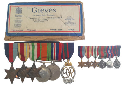 A WWII Group with miniatures to Lieutenant Commander (S) JA Gilchrist