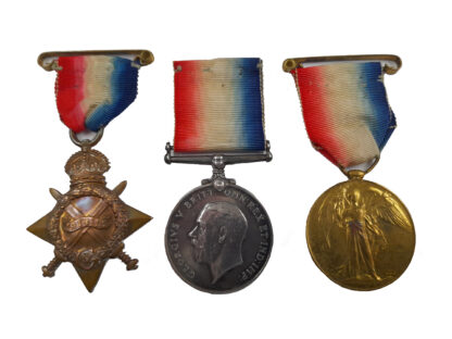 1914-15 Trio to Private W Baines