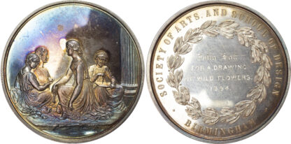 Birmingham, Society of Arts and Design, AR Prize medal 1864