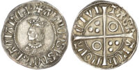 Spain, Barcelona, Alfonso III (1327-1336), silver Croat