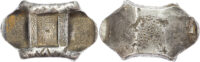 China, Yunnan, Qing Dynasty, silver Sycee of 5 Taels