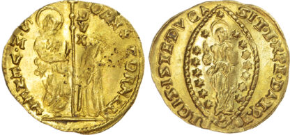 Italy, Venice, Giovanni II Corner (1709-1722), gold Zecchino