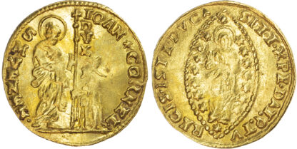 Italy, Venice, Giovanni II Corner (1709-1722), gold Zecchino