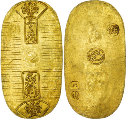 Japan, Tenpo (1837-1858), gold Koban