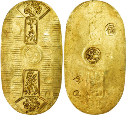 Japan, Tenpo (1837-1858), gold Koban