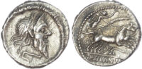 D. Silanus, Silver Denarius