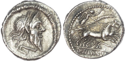 D. Silanus, Silver Denarius
