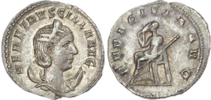 Herennia Etruscilla, Silver Antoninianus
