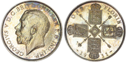 George V, Silver Proof ‘Short’ Set, 1911