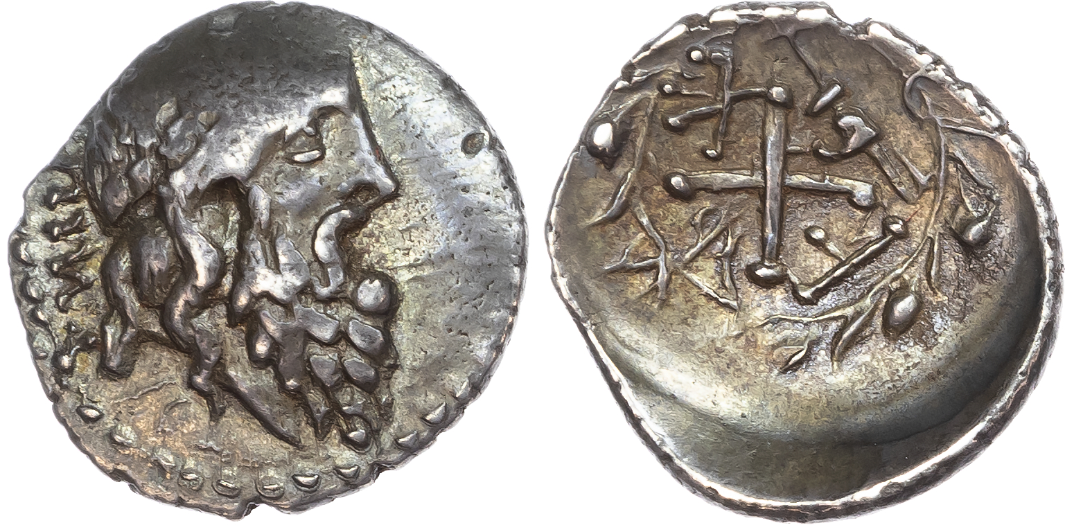Achaean League, Silver Hemidrachm