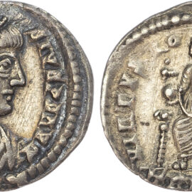 Theodosius I, Silver Siliqua
