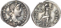 Gratian, Silver Siliqua