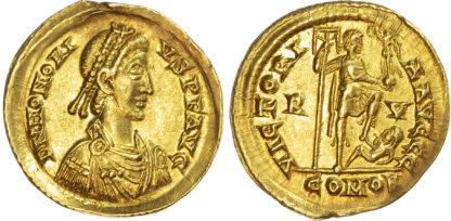 Honorius, Gold Solidus