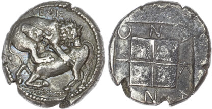 Macedon, Akanthos Silver Tetradrachm