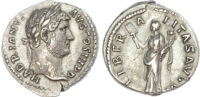 Hadrian, Silver Denarius
