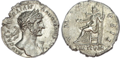 Hadrian, Silver Denarius