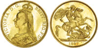 1887 Victoria Two Pound - Choice